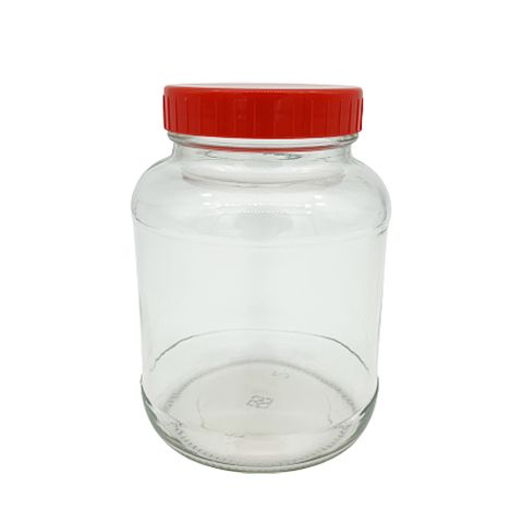 5號旋蓋玻璃密封罐/儲物罐/醬菜瓶-2斤瓶 (6入組)