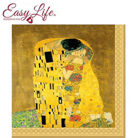 Easy Life 【義大利 】 餐巾紙   吻 (克林姆)