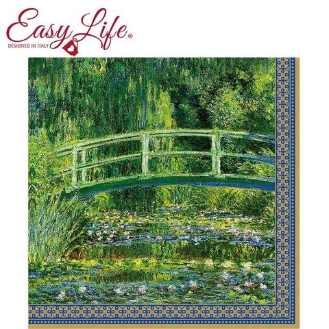 Easy Life 【義大利 】 餐巾紙    睡蓮 (莫內)