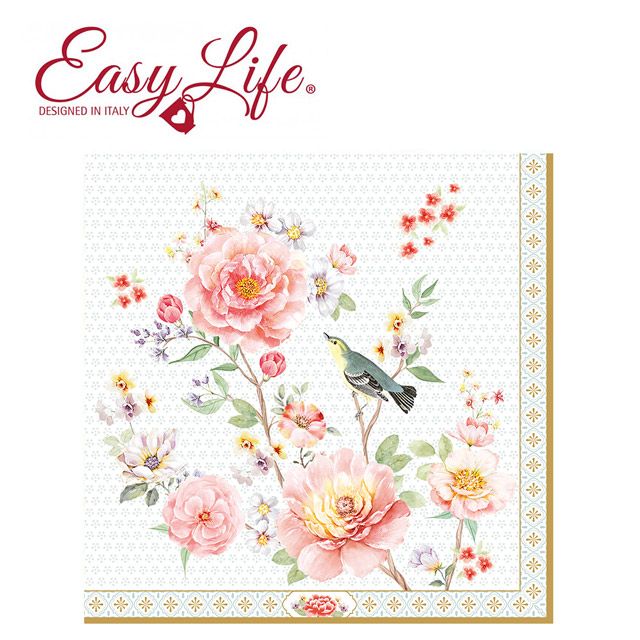 Easy Life 【義大利 】 餐巾紙  花園的 一天