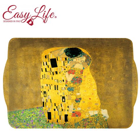 Easy Life 【義大利】美耐皿托盤克林姆 吻(33*22cm)