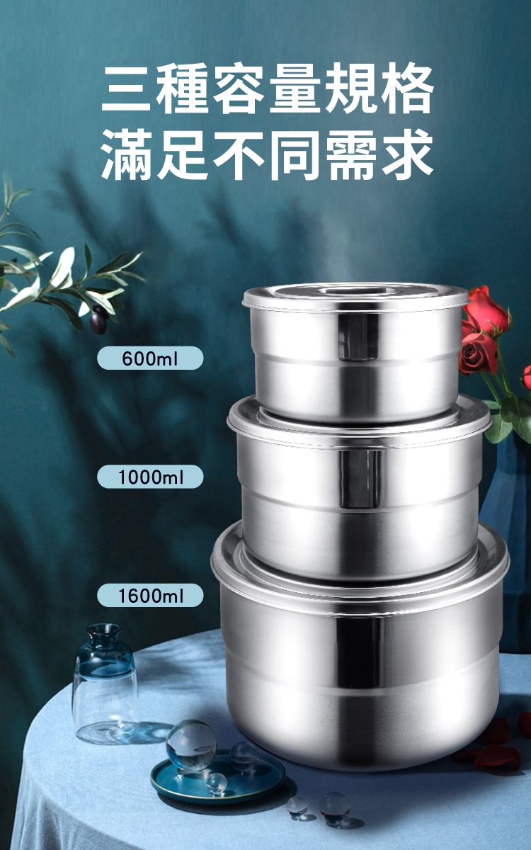 三種容量規格滿足不同需求600ml1000ml1600ml