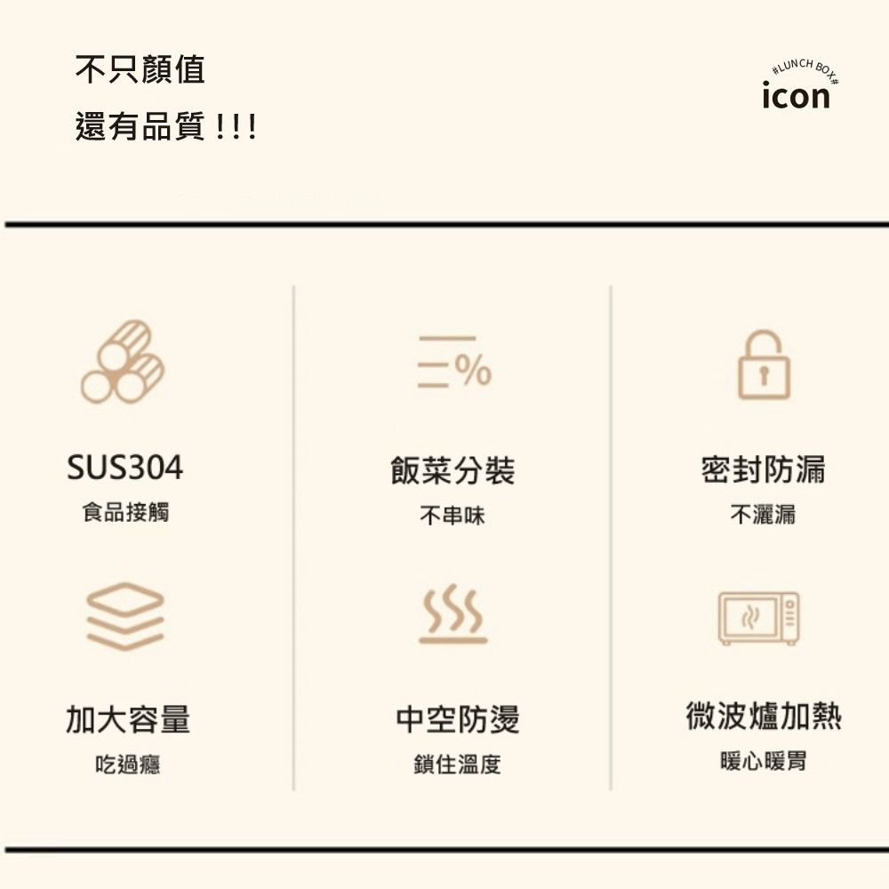 A&R 升級版日式304不鏽鋼三層保溫飯盒 微波款 2500ML 三色任選(便攜式 保冷 便當盒 露營 野餐)