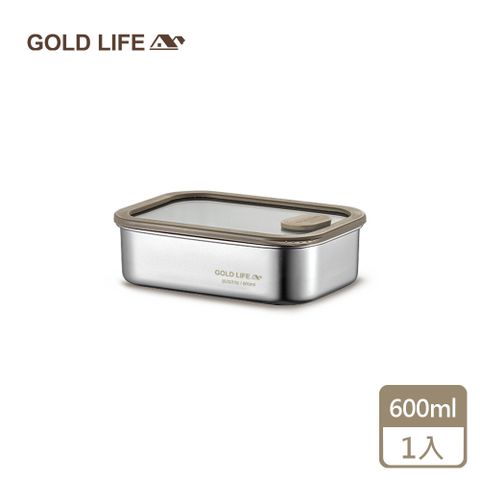 600ML-鎖味留鮮可微波316不鏽鋼保鮮盒