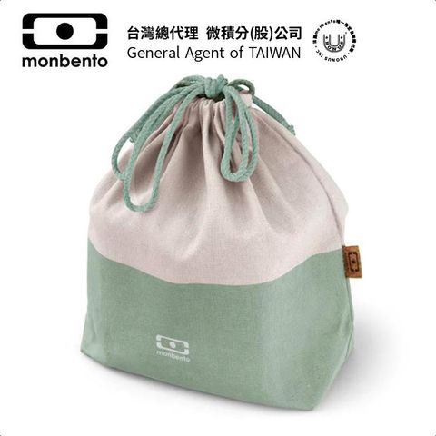 【MONBENTO】便當束口袋 橡木青綠