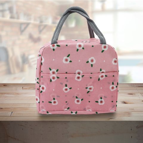 童趣可愛卡通保溫保冰袋-粉色