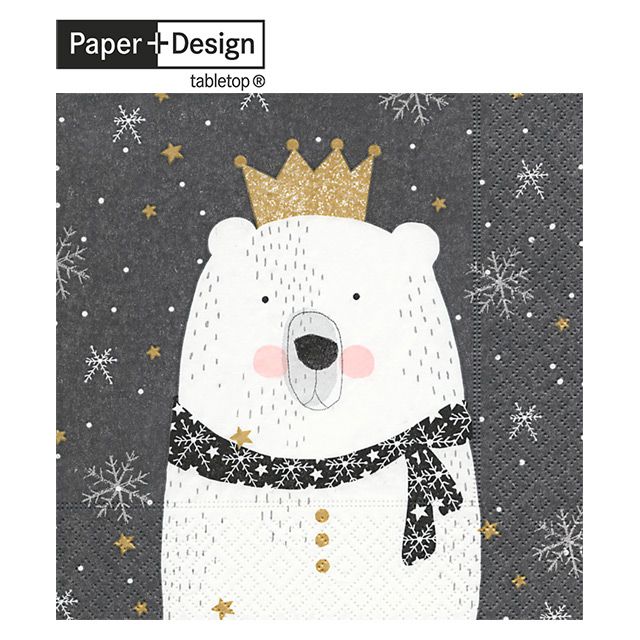 Paper+Design 【Paper Design】德國進口餐巾紙-極地國王