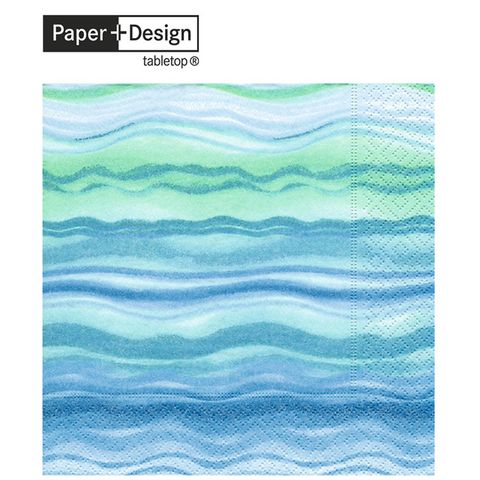 Paper+Design 德國餐巾紙 - 藍色波浪