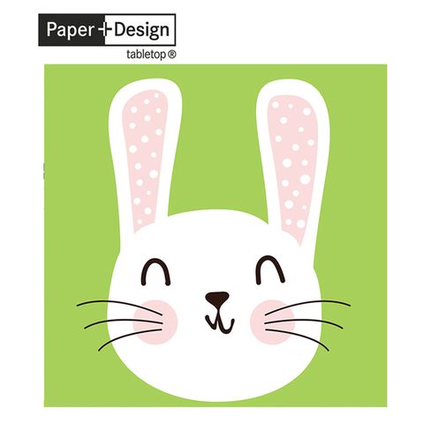 Paper+Design 【Paper Design】德國餐巾紙 - 可愛的兔子