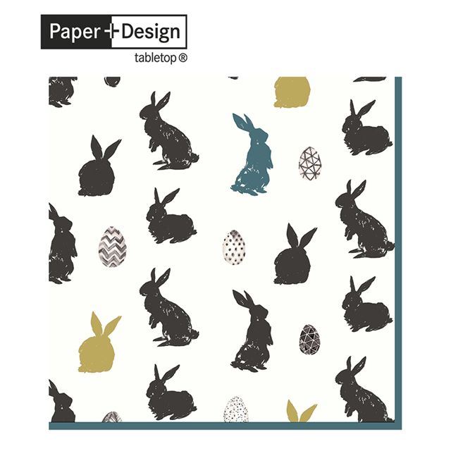 Paper+Design 【Paper Design】德國餐巾紙 - 可愛的兔子