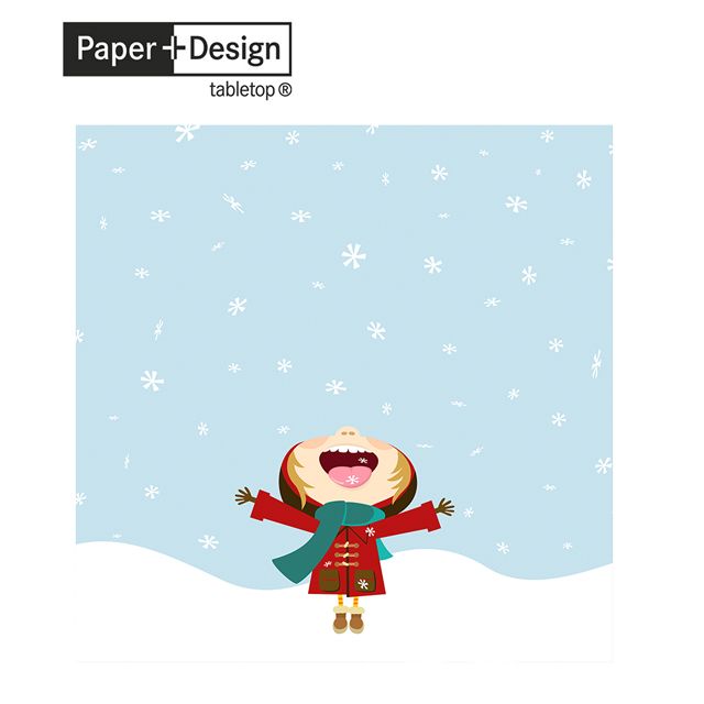 Paper+Design 【Paper Design】德國餐巾紙  -   雪中的女孩