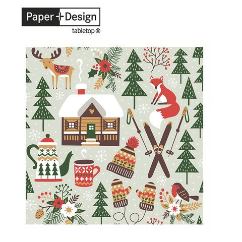 Paper+Design 【Paper Design】德國餐巾紙  -   冬季客艙