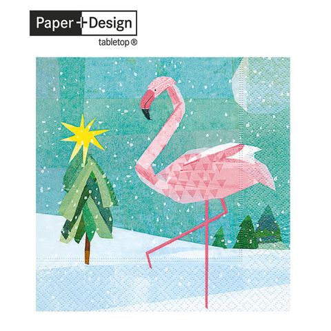 Paper+Design 【Paper Design】德國餐巾紙  -    冬季火烈鳥