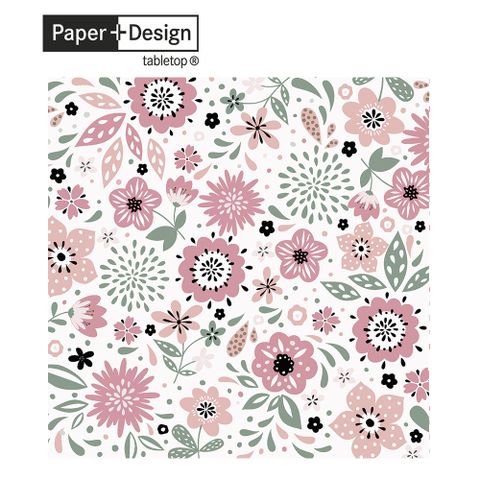 Paper+Design 【Paper Design】德國餐巾紙  -   現代花卉