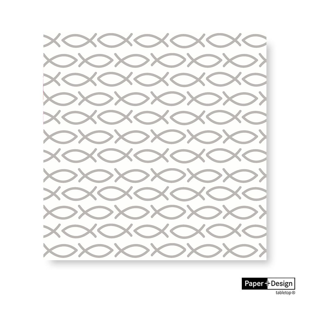 Paper+Design 【Paper Design】德國餐巾紙  -   Religious Grey
