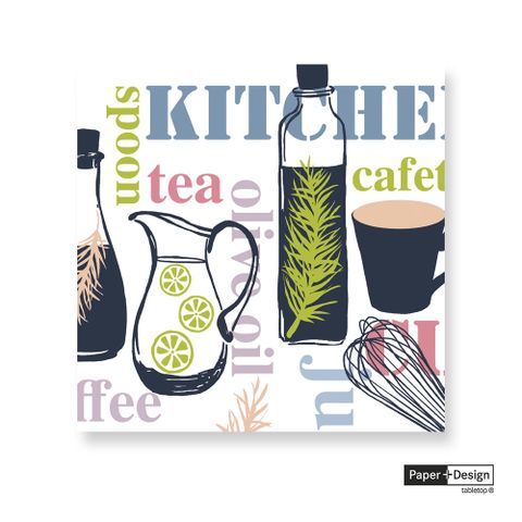 【 Paper+Design】德國餐巾紙-我的廚房