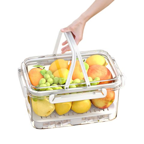 日本Marbrasse戶外野餐手提保鮮盒3400ml