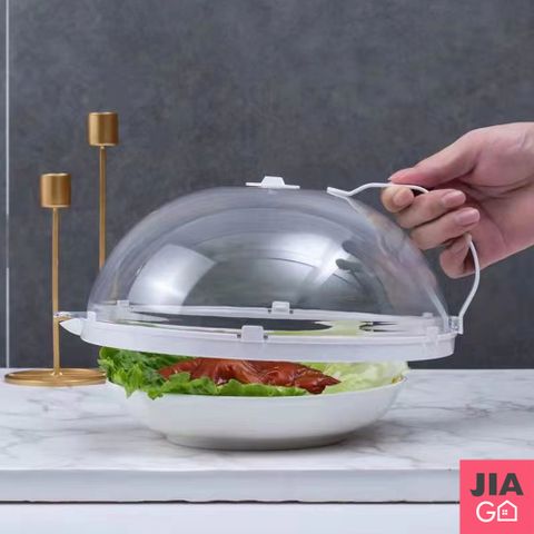 JIAGO 防濺微波爐加熱蓋(蒸氣導流瀝水)