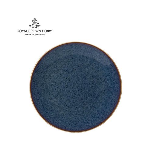 英國Royal Crown Derby-Art Glaze藝術彩釉系列-25.5CM餐盤-黛紫