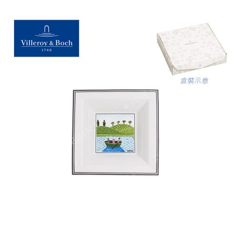 Villeroy & Boch 德國Villeroy&Boch-納夫莊園系列-14cm正方盤 醬料碟 沾醬皿 小碟子 方盤 小碟