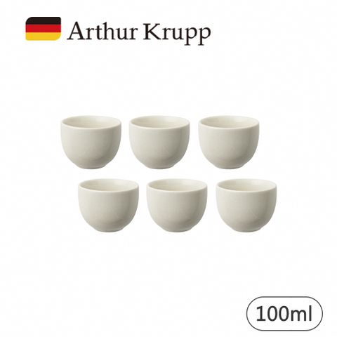 【Arthur Krupp】ECLIPSE 咖啡杯 100ml 6入 (白)