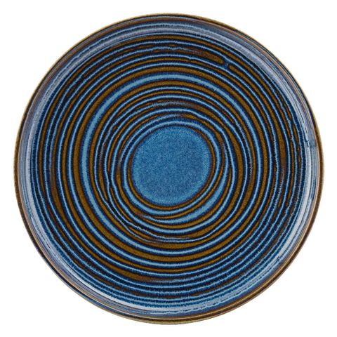《Utopia》Santo石陶餐盤(鈷藍22cm) | 餐具 器皿 盤子