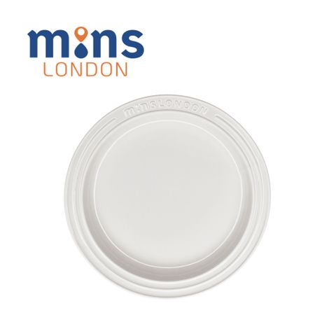 Mins London 瓷器圓盤 ( 象牙白 )