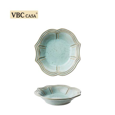 義大利VBC casa-FONDACO系列-23.5cm湯碗-蒂芬妮綠