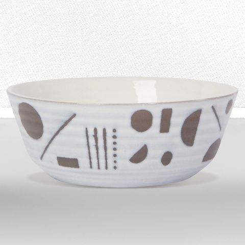DANICA 銘印石陶餐碗(點線圓15cm)