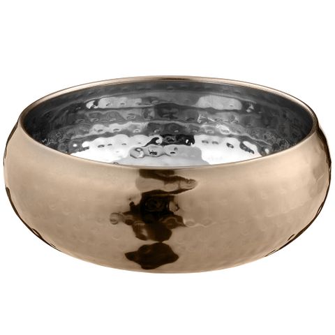 Premier 錘紋餐碗(玫瑰金12cm)