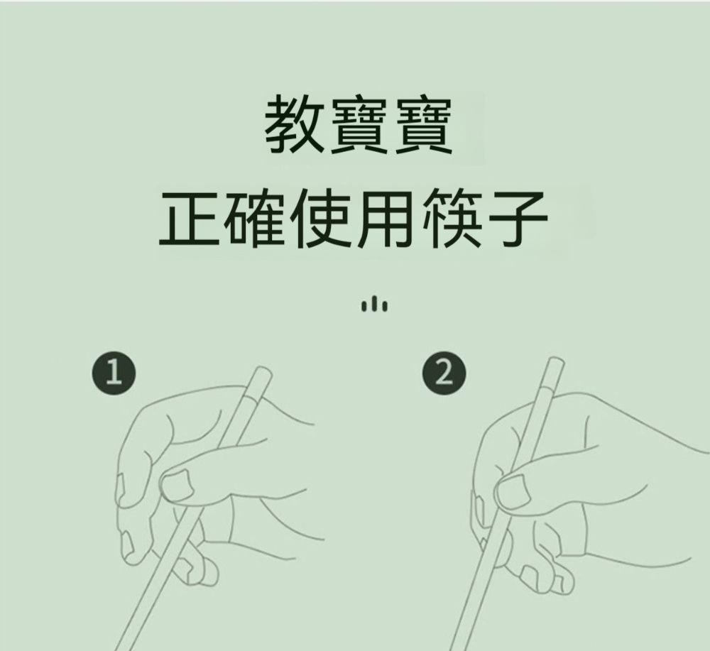 1教寶寶正確使用筷子2