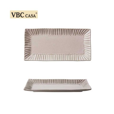 義大利VBC casa-FONDACO系列-30.5cm大長方盤-粉紅