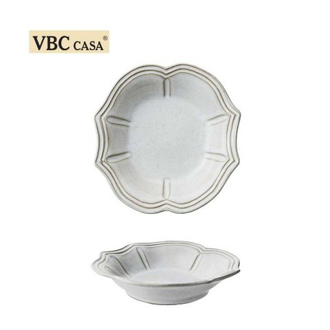 義大利VBC casa-FONDACO系列-23.5cm湯碗-經典米白