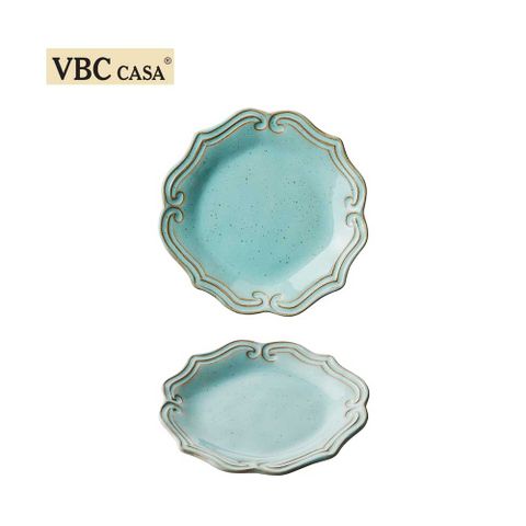義大利VBC casa-FONDACO系列-22cm副餐盤-蒂芬妮綠