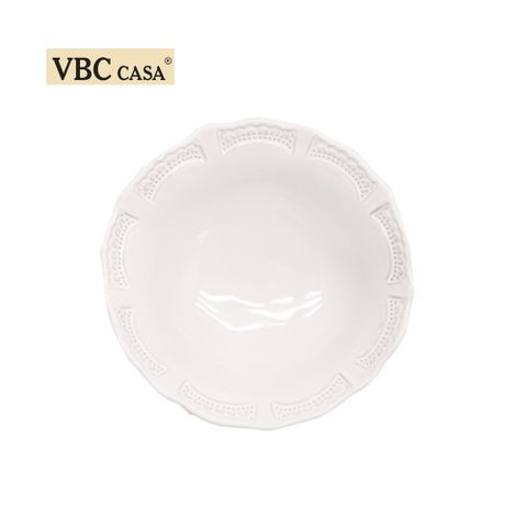 義大利VBC casa-純白蕾絲系列13cm碗