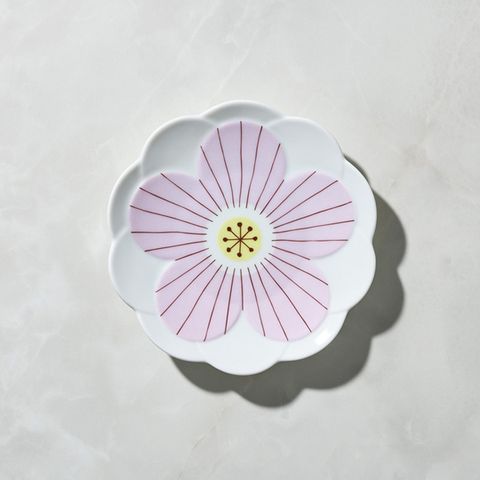 有種創意 - 日本晴九谷燒 - 花見淺盤 - 粉