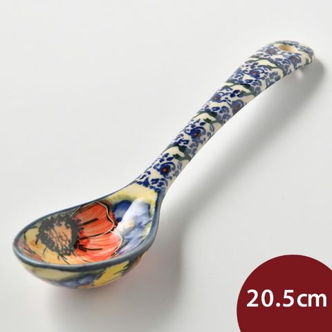 波蘭陶 古典花園系列 湯匙 波蘭手工製