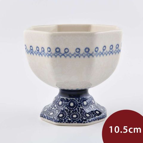 波蘭陶 雪藏逸夢系列 高腳點心碗 10.5cm 波蘭手工製