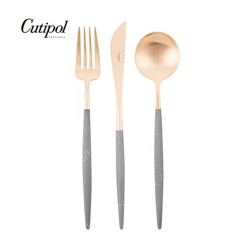 Cutipol 閃耀玫瑰金 時尚必備  手工製成榮獲Good Design Award獎  葡萄牙設計製造紅遍全世界的餐具  米其林餐廳推薦使用   18/10 不鏽鋼品質餐具