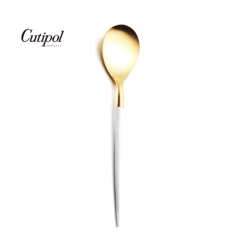 Cutipol 葡萄牙 MIO系列-白金霧面不銹鋼-21.5cm主餐匙