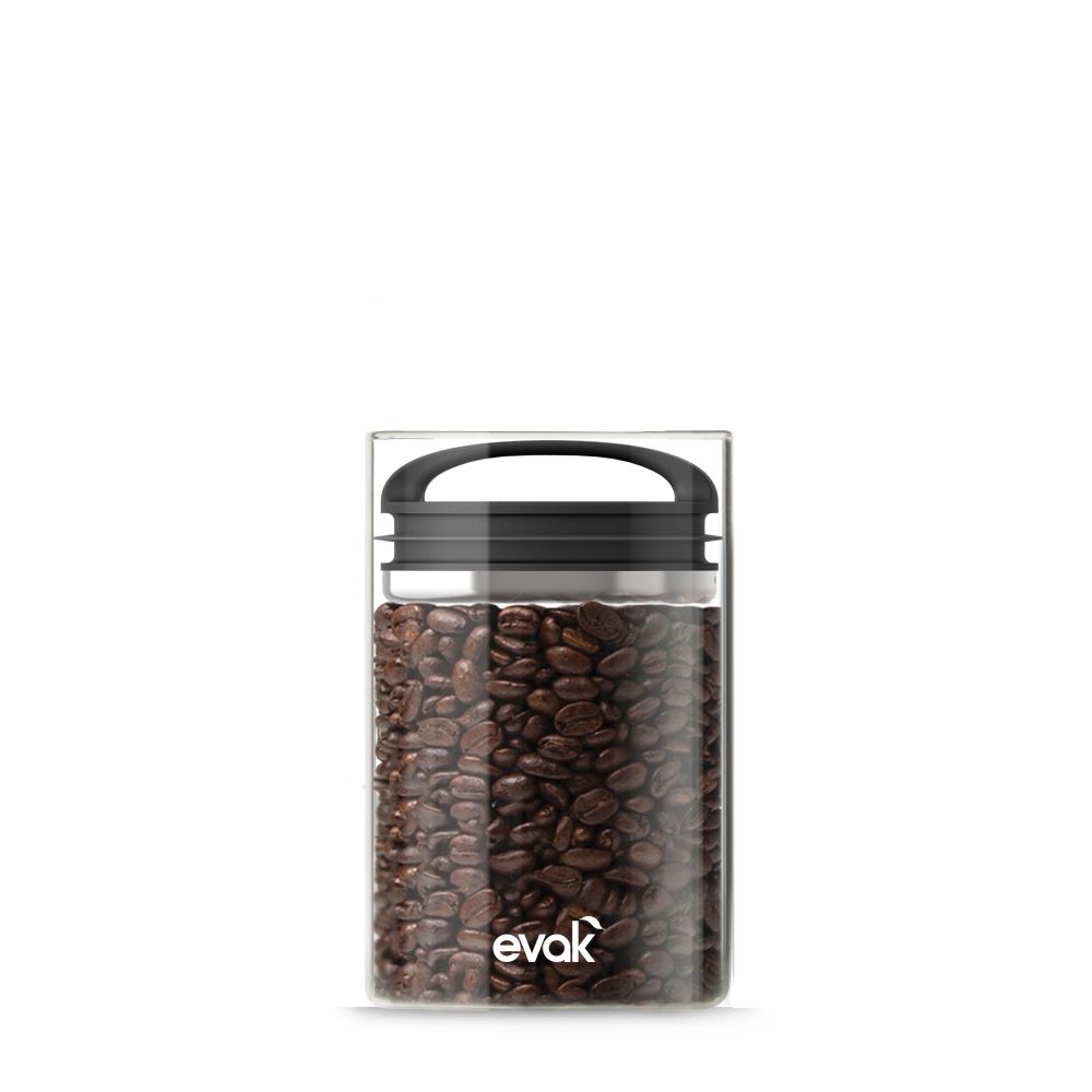 PREPARA [] EVAK 密封儲物罐 COMPACT 系列玻璃/亮面把手(2號)-700ml