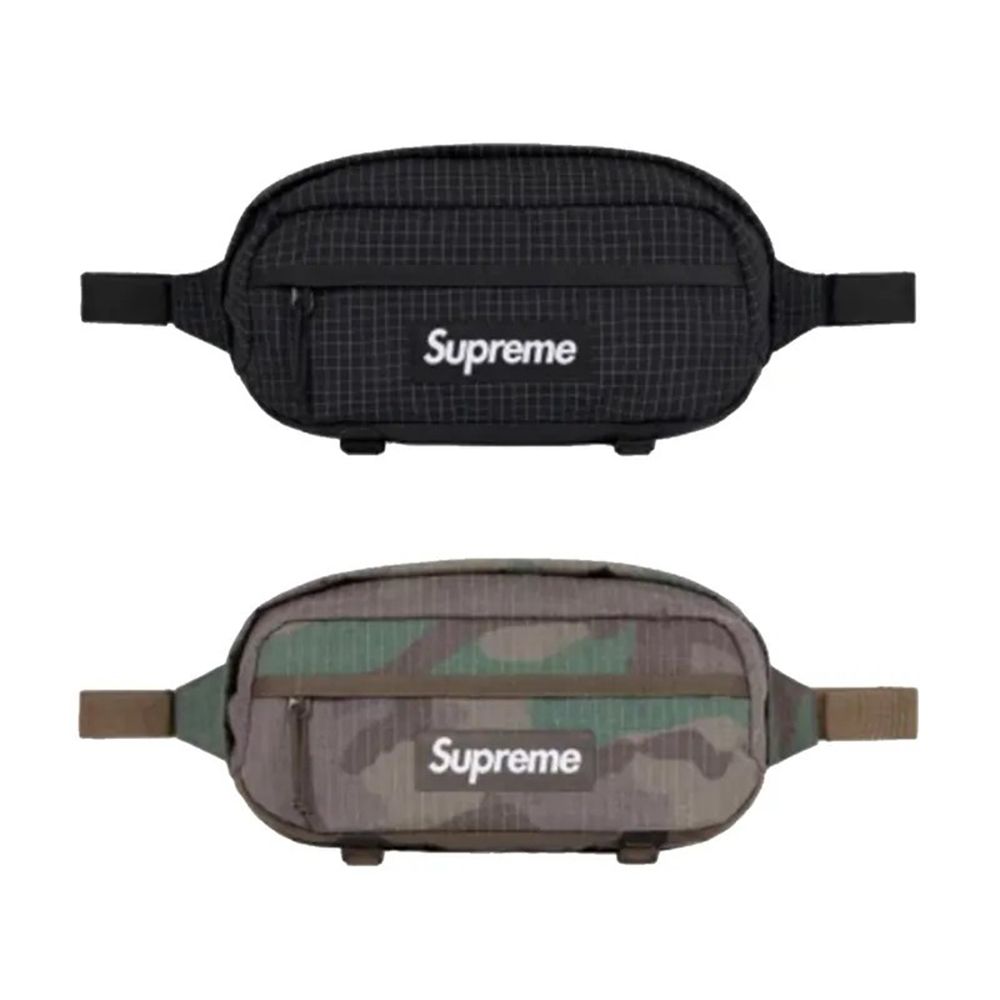 バッグ Supreme 24SS Waist Bag Black Supreme Waist Bag (SS24) - $78