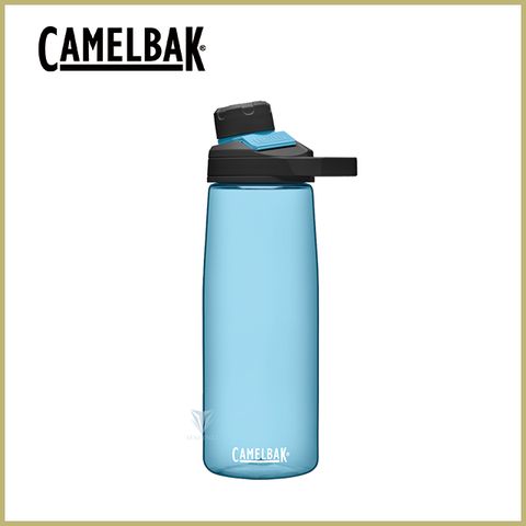 全新設計◎磁力瓶嘴蓋CamelBak 750ml Chute Mag戶外運動水瓶 透藍