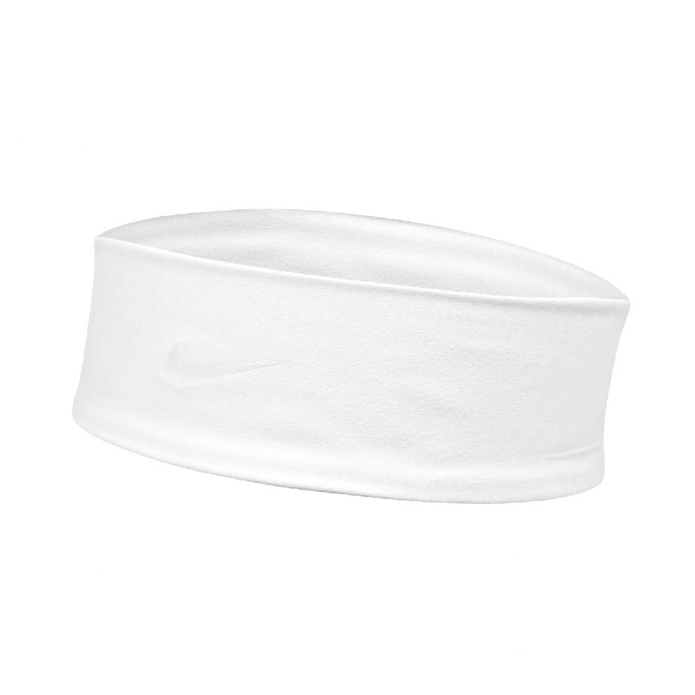 NIKE 耐吉 頭帶 Fury Elevate 白 速乾 微毛絨 運動 籃球 健身 網球 髮帶 N101171017-4OS