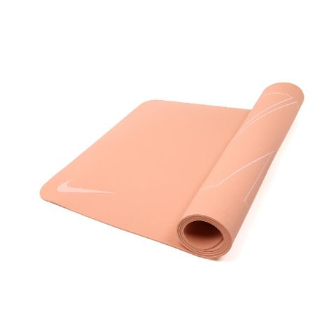 瑜珈墊 Reversible YOGA Mat 粉橘 雙面 止滑 瑜珈 健身 皮拉提斯 4mm N100751780-9OS
