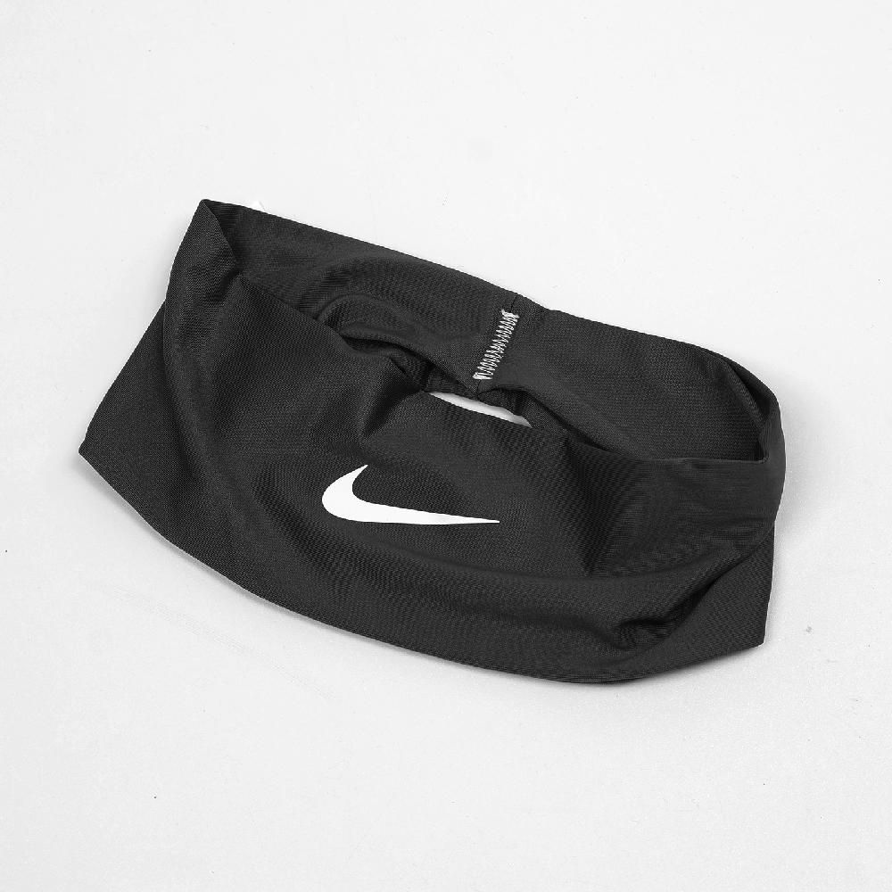 NIKE 耐吉 頭帶 Fury Classic Wide Headband 黑 白 寬版 矽膠條 止滑 運動 籃球 健身 髮帶 N101295302-7OS