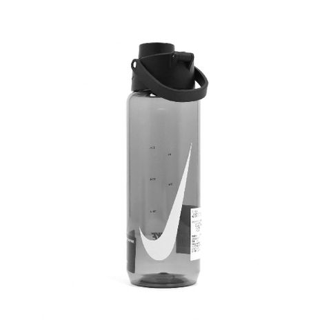 NIKE 耐吉 水壺 TR Recharge Chug 24oz Bottle 黑 旋蓋式 防漏 運動 健身 N100431407-224