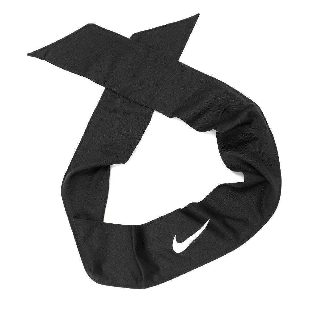 NIKE 耐吉 頭帶 Dri-FIT 4.0 Headband 黑 白 吸濕 快乾 排汗 可調 綁帶 百搭 運動 頭巾 N100214601-0OS