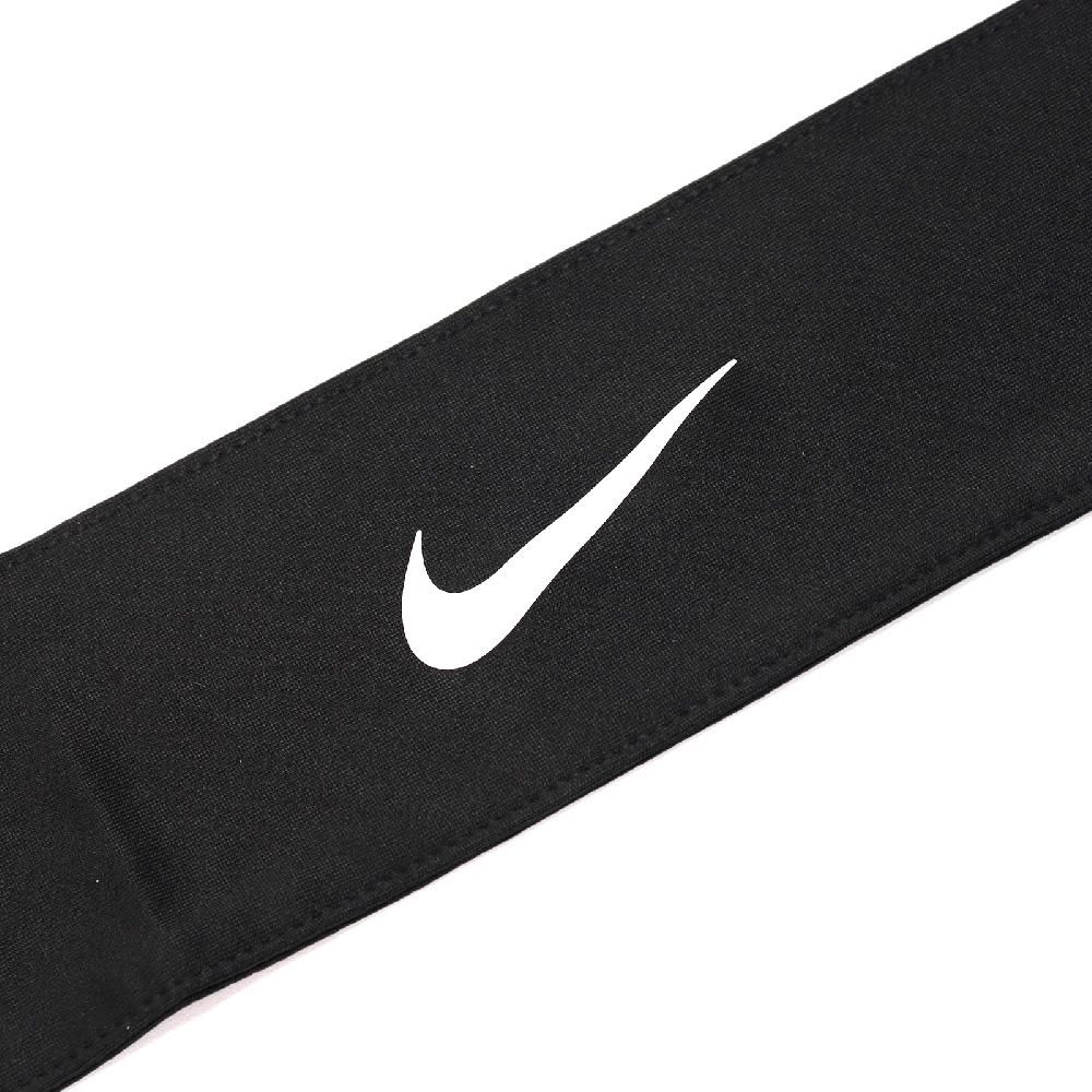 NIKE 耐吉 頭帶 Dri-FIT 4.0 Headband 黑 白 吸濕 快乾 排汗 可調 綁帶 百搭 運動 頭巾 N100214601-0OS