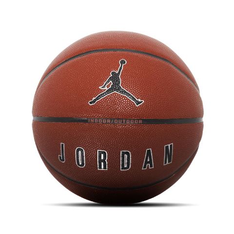 NIKE 耐吉 籃球 Jordan Ultimate 2.0 8P NO.7 Basketball 橘 黑 7號球 室外球 喬丹 橡膠材質 深溝 J100825485-507